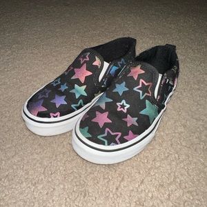 Youth Girls Vans Slip Ons